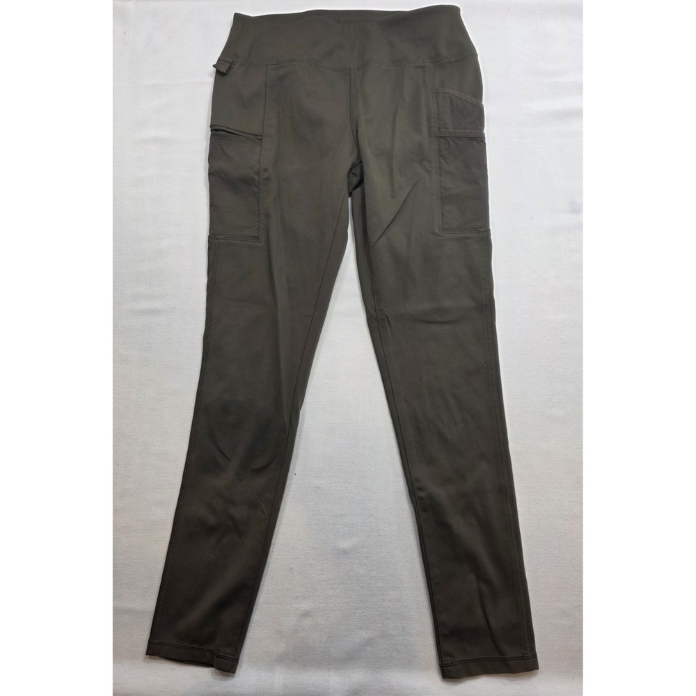Carhartt Fitted Women's Olive Green Multi Pocket Nurse's Pants. Size S‎